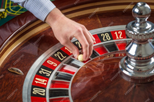 Croupier in Roulette